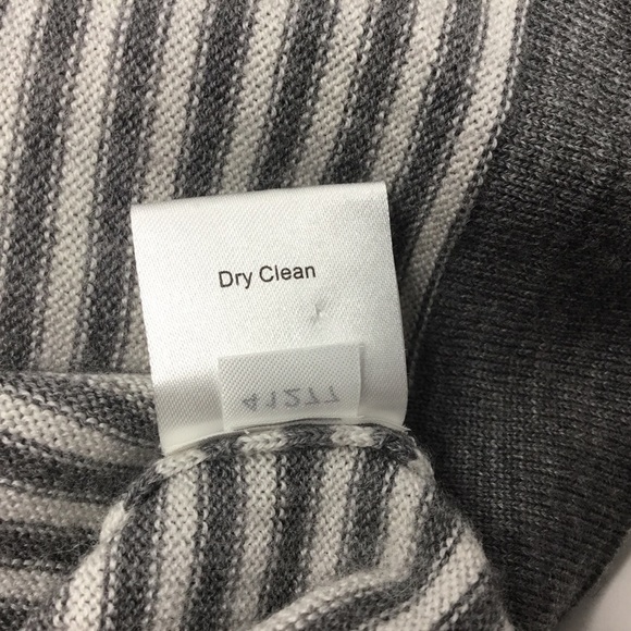 Garnet Hill Floral Embroidered Marino Wool Cardigan - Picture 9 of 10